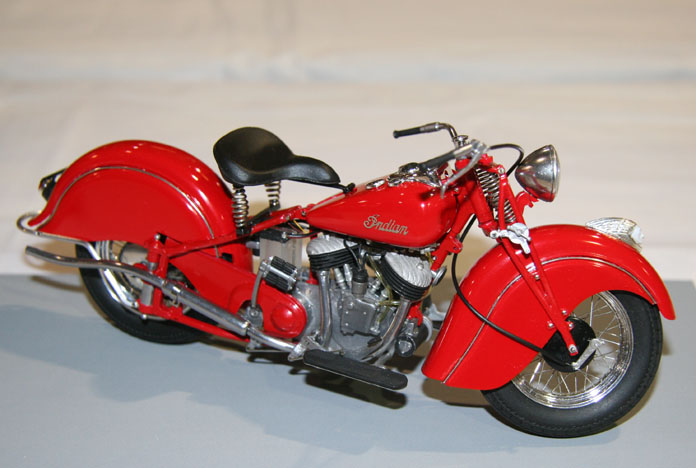Best Automotive and 2008 Best of Show, 1941 Indian Sport Scout by Michael Poole
