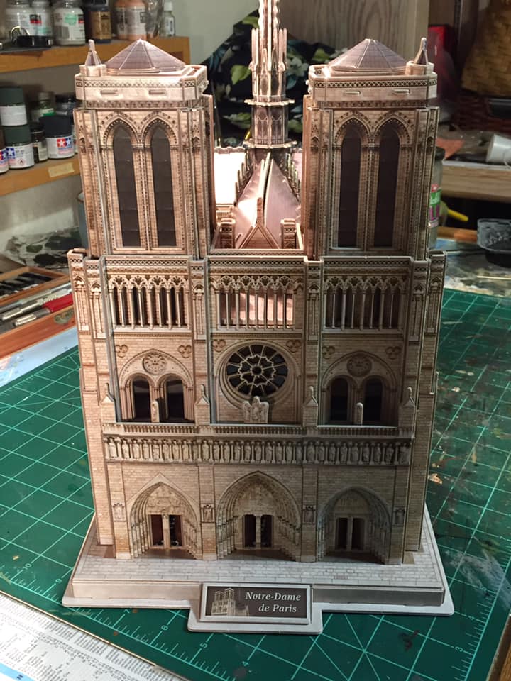 Notre Dame de Paris (CubicFun ~1/250)
