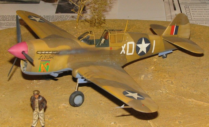 AMTech P-40F Short-Tail
