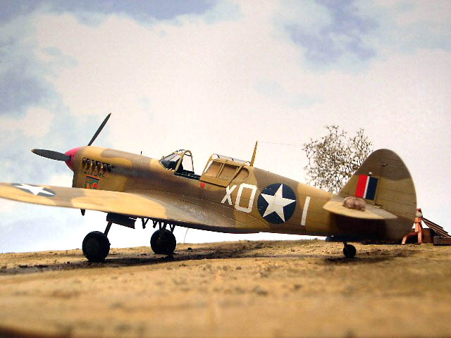 AMTech P-40F Short-Tail
