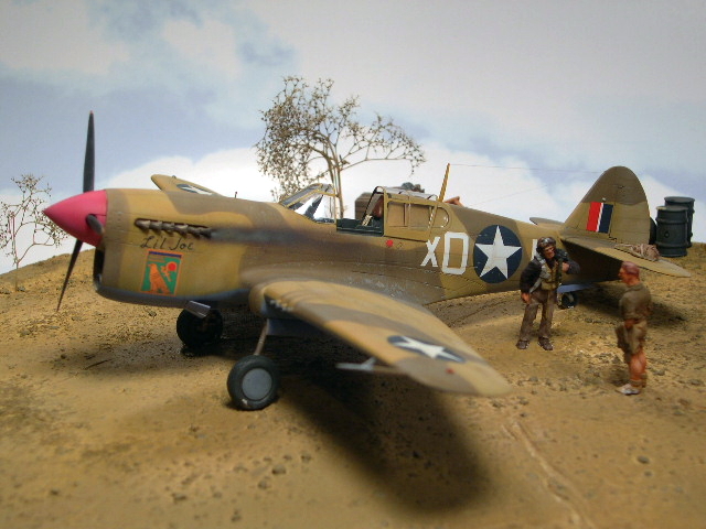 AMTech P-40F Short-Tail
