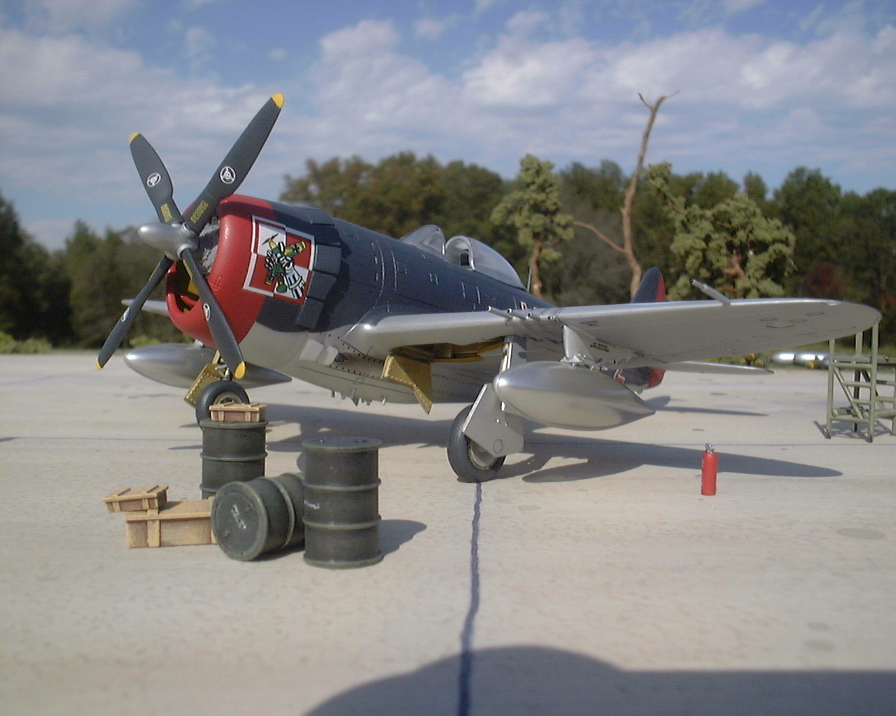 Revell 1-72nd P-47Ds
