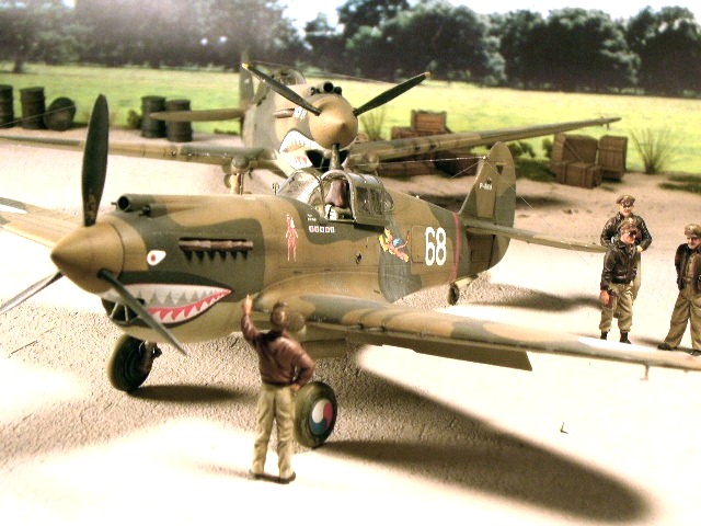 Trumpeter P-40B

