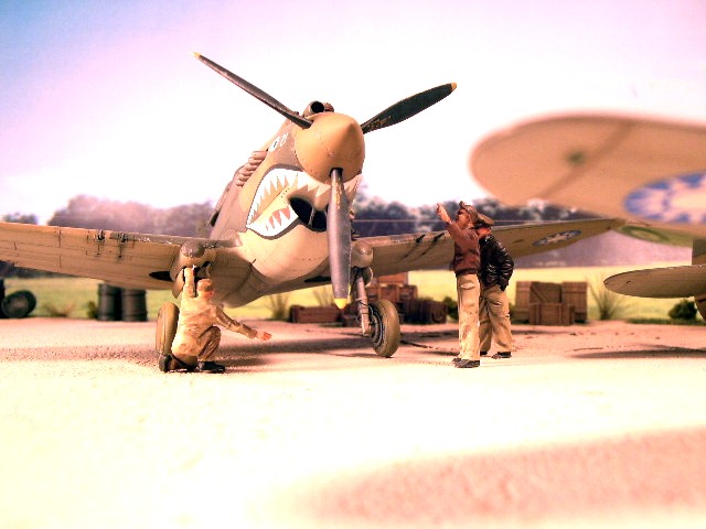 Trumpeter P-40B
