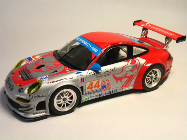 Porsche 997 GT3 RSR "Flying Lizard" (Fujimi 1/24) 
