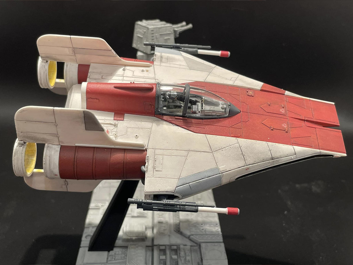 A-Wing Fighter, Rebel Alliance, Return of the Jedi (Ban Dai 1/72)
