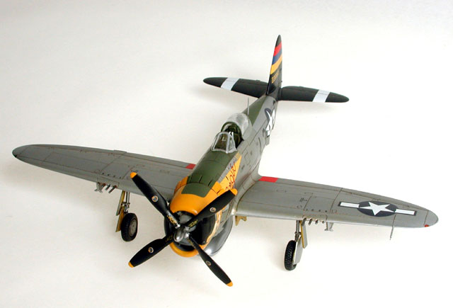 P-47D with Aeromaster decals for "Angie" (1/72 Revell)
