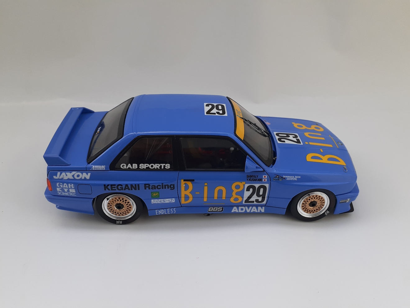 BMW M3 (E30) "B-ing" JTC 1990 (NuNu 1/24)
