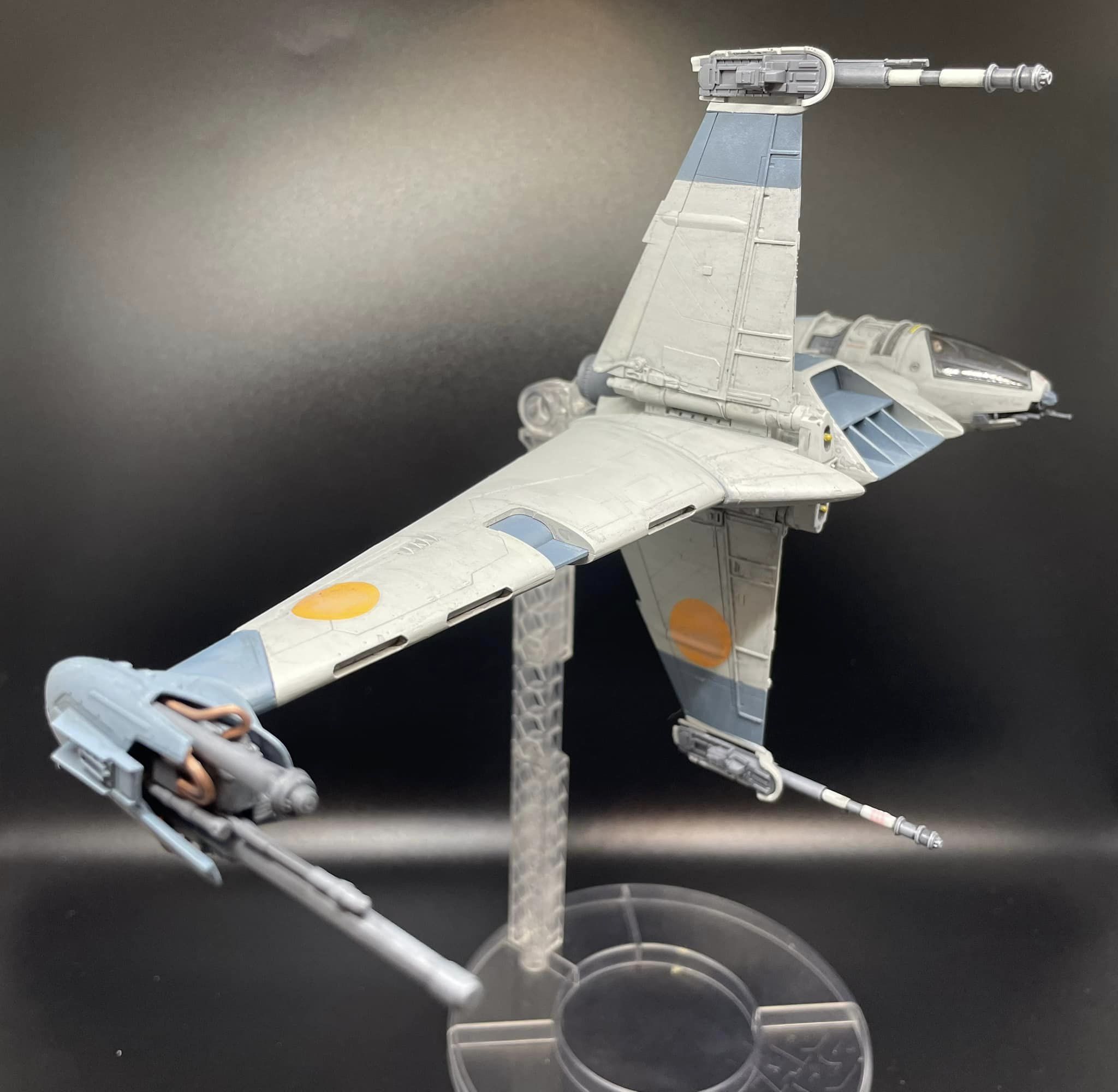 B-Wing Fighter, Rebel Alliance, Return of the Jedi (Ban Dai 1/72)
