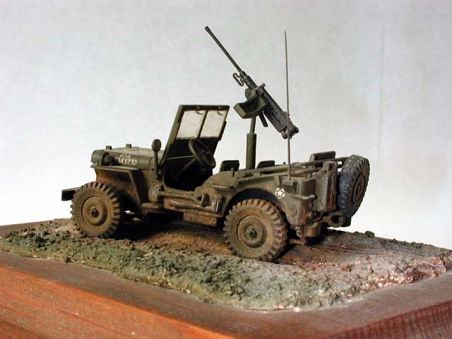 Bandai's 1/48 WWII Jeep
