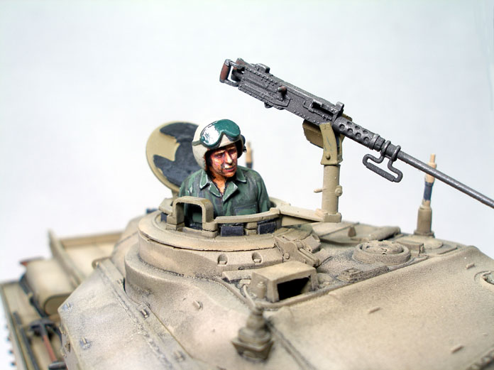 IDF Centurion Sho't (1/35 AFV Club)
OOB with scratchbuild gun mantlet cover
