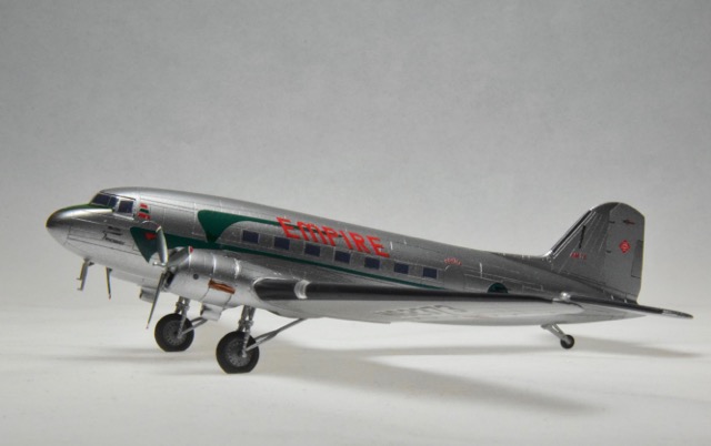 DC-3, Empire Airlines (Minicraft 1/144)
Empire Airlines markings by Draw Decals. Empire flew DC-3 in Idaho beginning in 1948.
