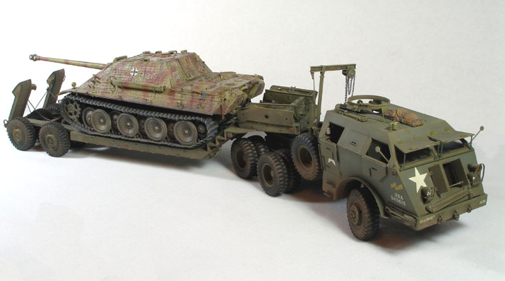 M25 Dragon Wagon and Jagdpanther (1/35 Tamiya)
