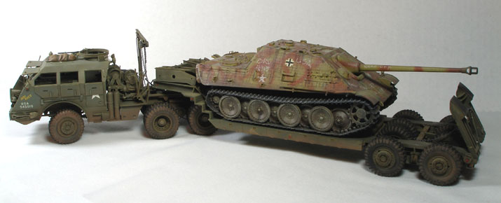 M25 Dragon Wagon and Jagdpanther (1/35 Tamiya)
