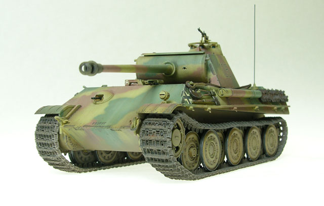 Steel Wheeled Panther G (1/35 Tamiya w/ Friul tracks and some photoetch details)
