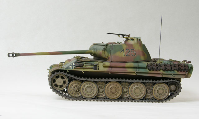 Steel Wheeled Panther G (1/35 Tamiya w/ Friul tracks and some photoetch details)
