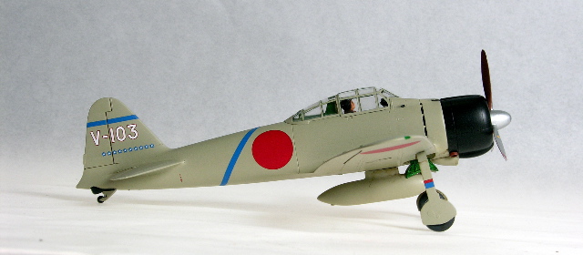 Tamiya 1/48 Zero I built for the Adult Modeling Class
