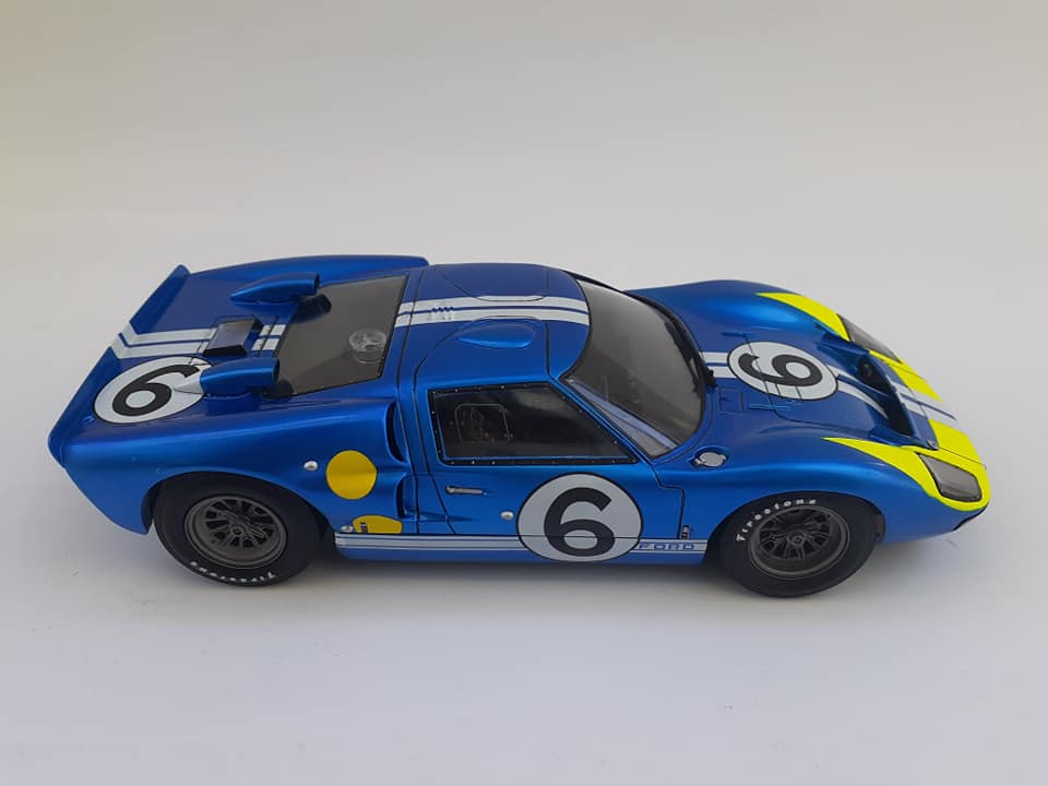 Ford GT40, #6 Le Mans 24 Hours 1966 (Fujimi 1/24 with Indycal decal)

