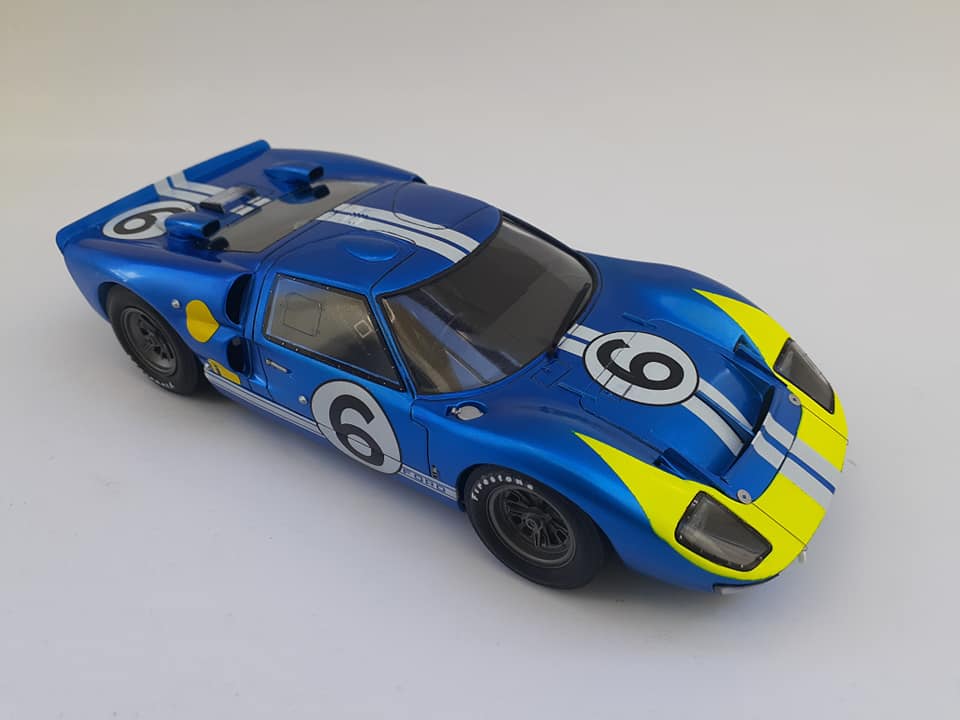 Ford GT40, #6 Le Mans 24 Hours 1966 (Fujimi 1/24 with Indycal decal)
