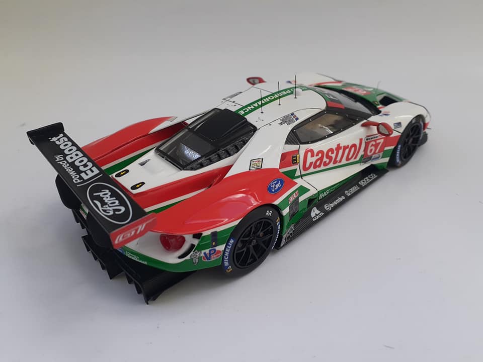 Ford GT (1/24 Revell with Racing Decal 43's decal)

