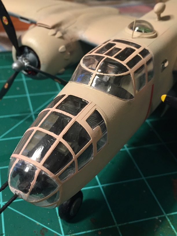 B-25D (Accurate Miniatures 1/48)
9th Air Force, 340th Bomb Group, 487th Bomb Squadron.
North Africa, Summer 1943
