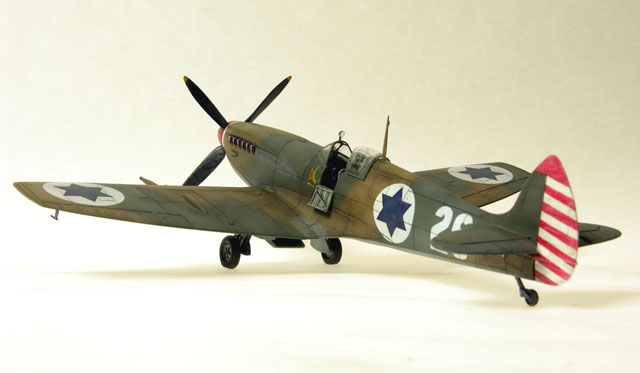 Spitfire IX in Israeli markings (1/48 Hasegawa)
