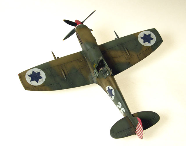 Spitfire IX in Israeli markings (1/48 Hasegawa)
