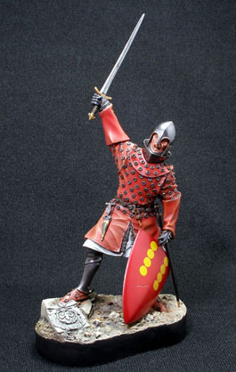 Spanish Knight, c.a. 1325 (Verlinden 120mm)
