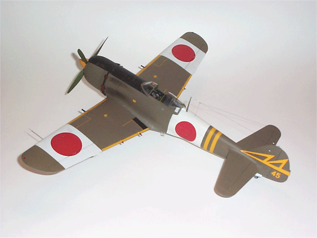 Ki-84 Hayate with Eduard's Cockpit PE Set (Hasegawa 1/32)

