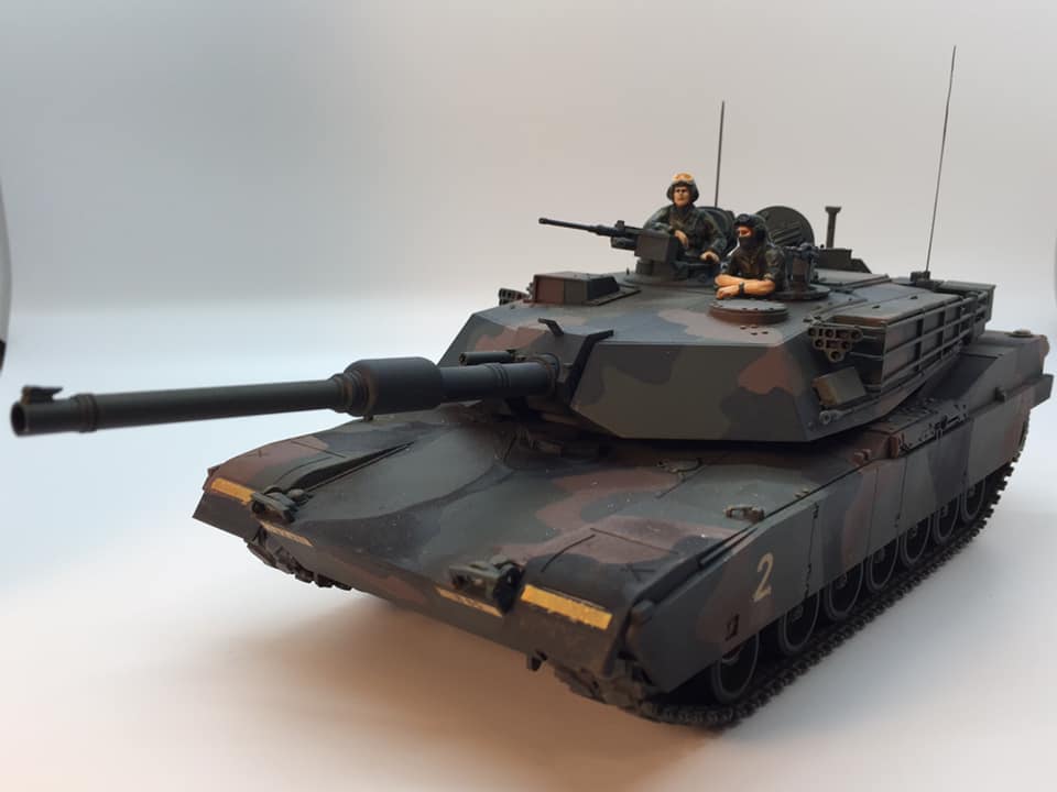 M1A1 Abrams (Tamiya 1/35)
US 3rd Armored Division, West Germany, late 1980s
