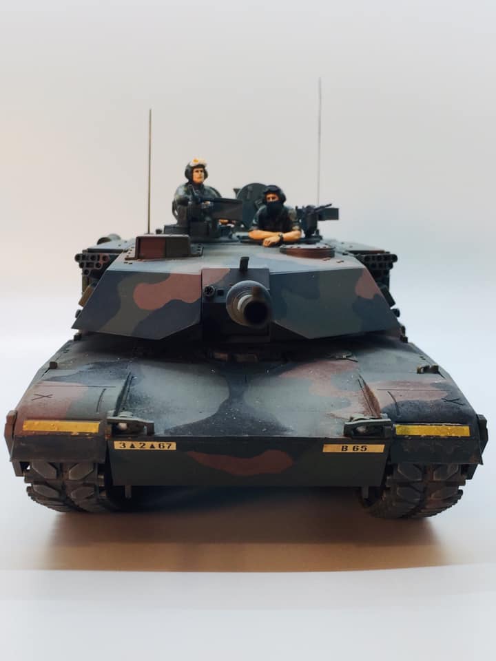 M1A1 Abrams (Tamiya 1/35)
US 3rd Armored Division, West Germany, late 1980s
