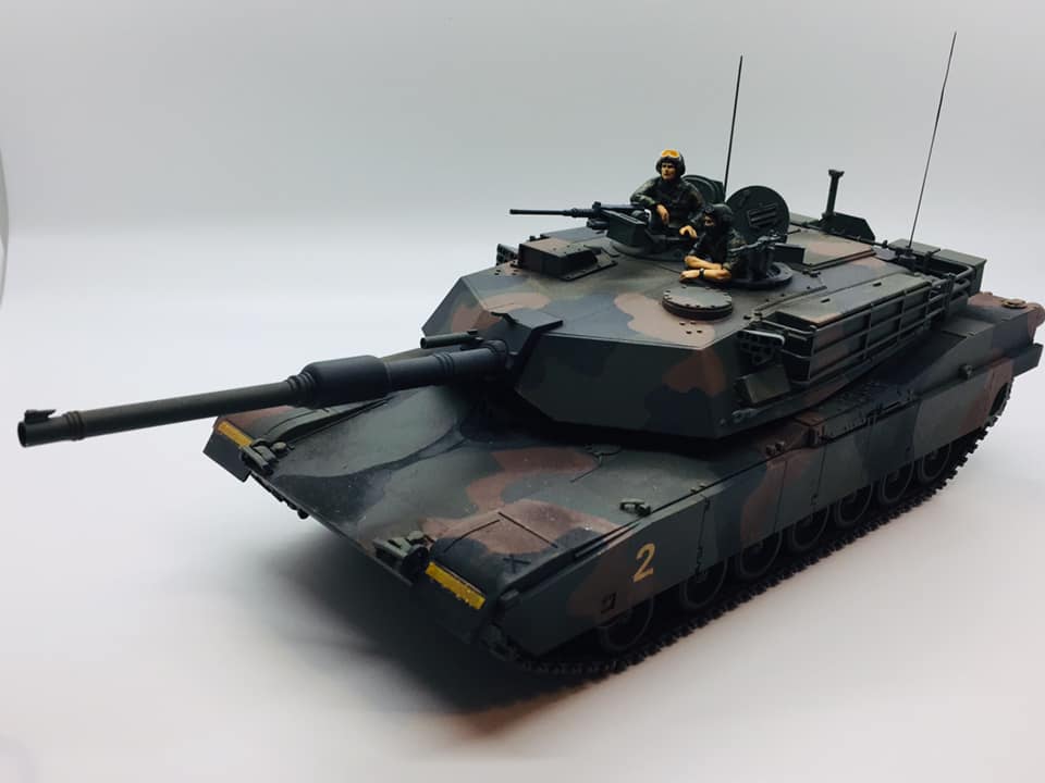 M1A1 Abrams (Tamiya 1/35)
US 3rd Armored Division, West Germany, late 1980s
