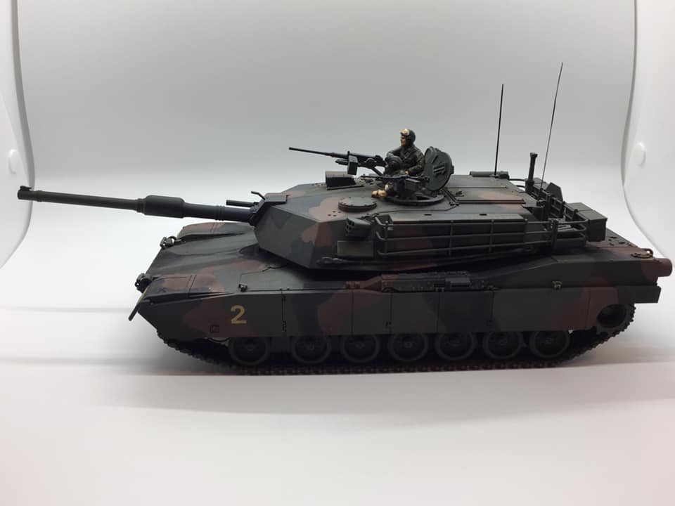 M1A1 Abrams (Tamiya 1/35)
US 3rd Armored Division, West Germany, late 1980s
