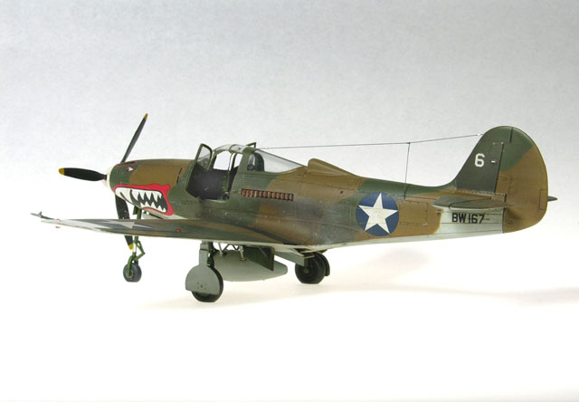 Bell P-400, Guadalcanal Veteran (1/48 Hasegawa w/ Cutting Edge resin seat)
