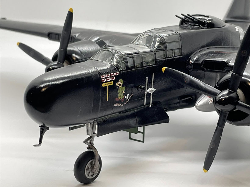 Northrop P-61B Black Widow, 418th Night Fighter Squadron, Leyte Philippines, December 1944 (Revell 1/48)
