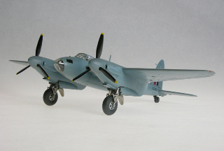 Mosquito finished as a Photo Recon Unit aircraft (Tamiya 1/72)
