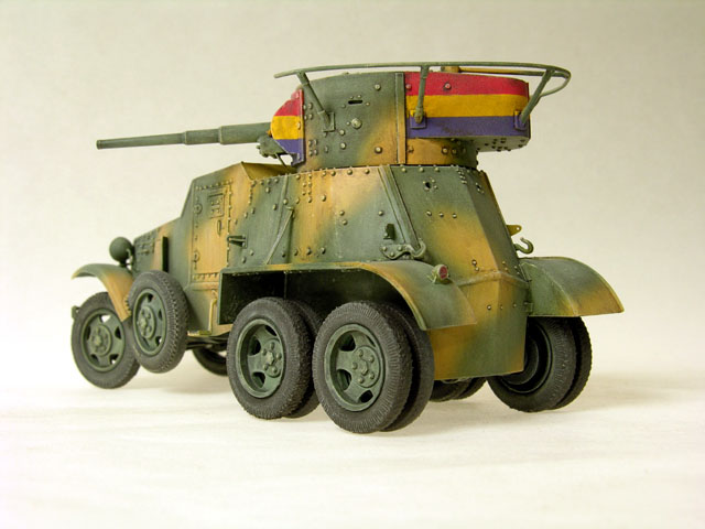 BA6K Russian Armored Car, Spanish Civil War (1/35 Eastern Express)
