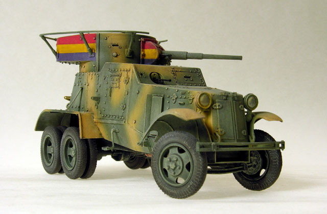 BA6K Russian Armored Car, Spanish Civil War (1/35 Eastern Express)
