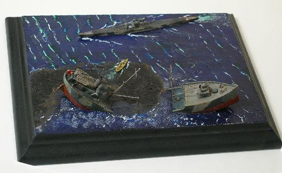 U-Boat Diorama (1/700)

