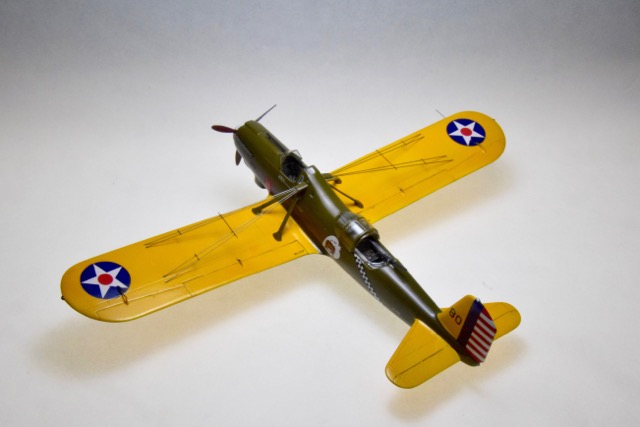 Curtis A-8 "Shrike" (Czech Models 1/48)
Markings are for the 37th Attack Squadron, U.S. Army Air Corps, at Langley Field, Virginia, 1934.
