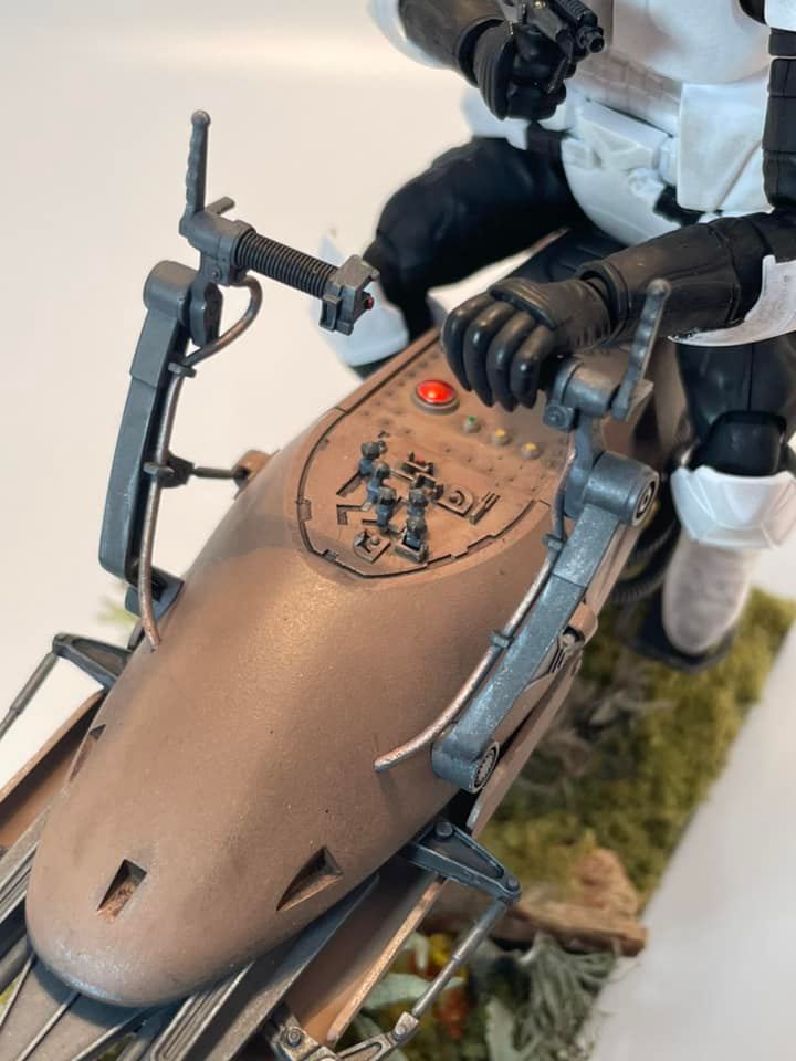 Scout Trooper & Speeder Bike (Ban Dai 1/12)
