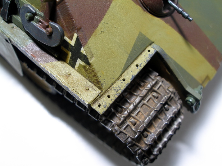 Panther G , Poland 1944 (Tamiya 1/48)
This is my first 1/48th Tamiya armor kit.  I added a aluminium barrel by Fine Molds and PE detail set by Hauler.
