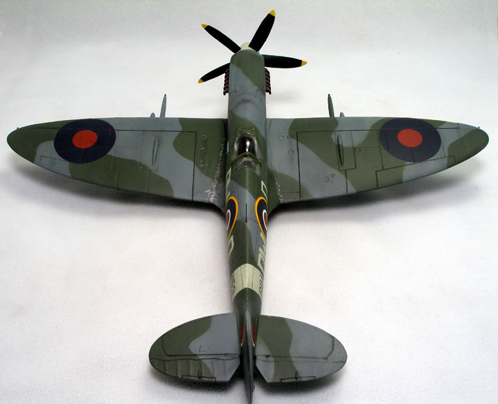 Spitfire XIV (RAF 610 Sqn)
Hobbycraft Canada 1/48 Spitfire XIV with Eagle Strike Decal
