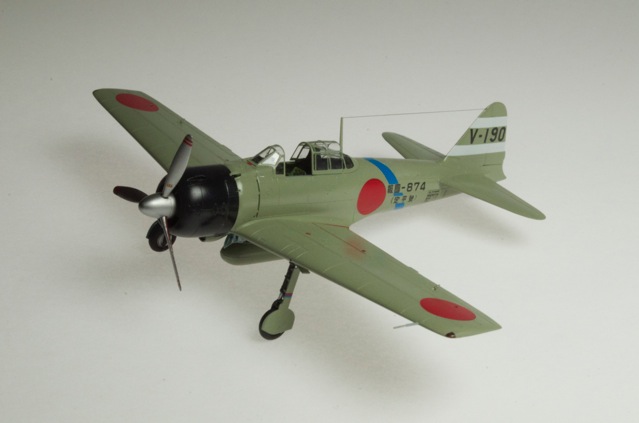 A6M3 Ty. 33 Zero (Hamp) (Tamiya 1/72)
This won best in its division at the recent Capitol Classic show. I used the kit markings and Tamiya paints.
