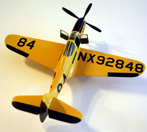 P-39 Air Racer (Accurate Miniatures 1/48 w/ Custom Pilot Decal)
