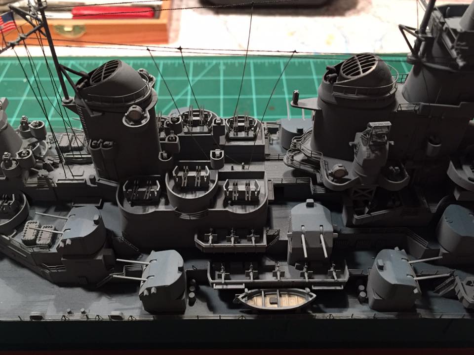 USS Missouri (Tamiya 1/350 w/ Gold Medal Models PE)
Measure 22 scheme, September 1945
