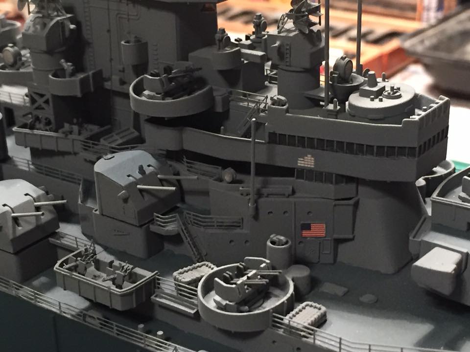 USS Missouri (Tamiya 1/350 w/ Gold Medal Models PE)
Measure 22 scheme, September 1945
