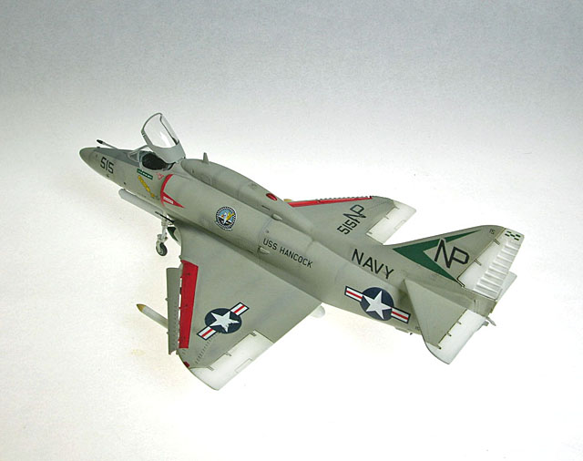 A-4E converted to an F  - VA-55, 1972, South China Sea (Monogram 1/48)
