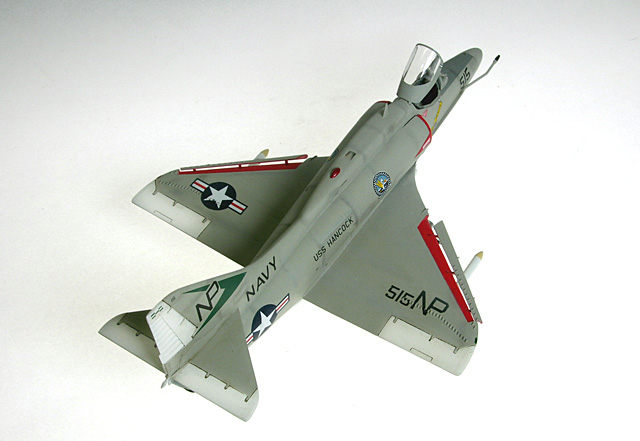 A-4E converted to an F  - VA-55, 1972, South China Sea (Monogram 1/48)
