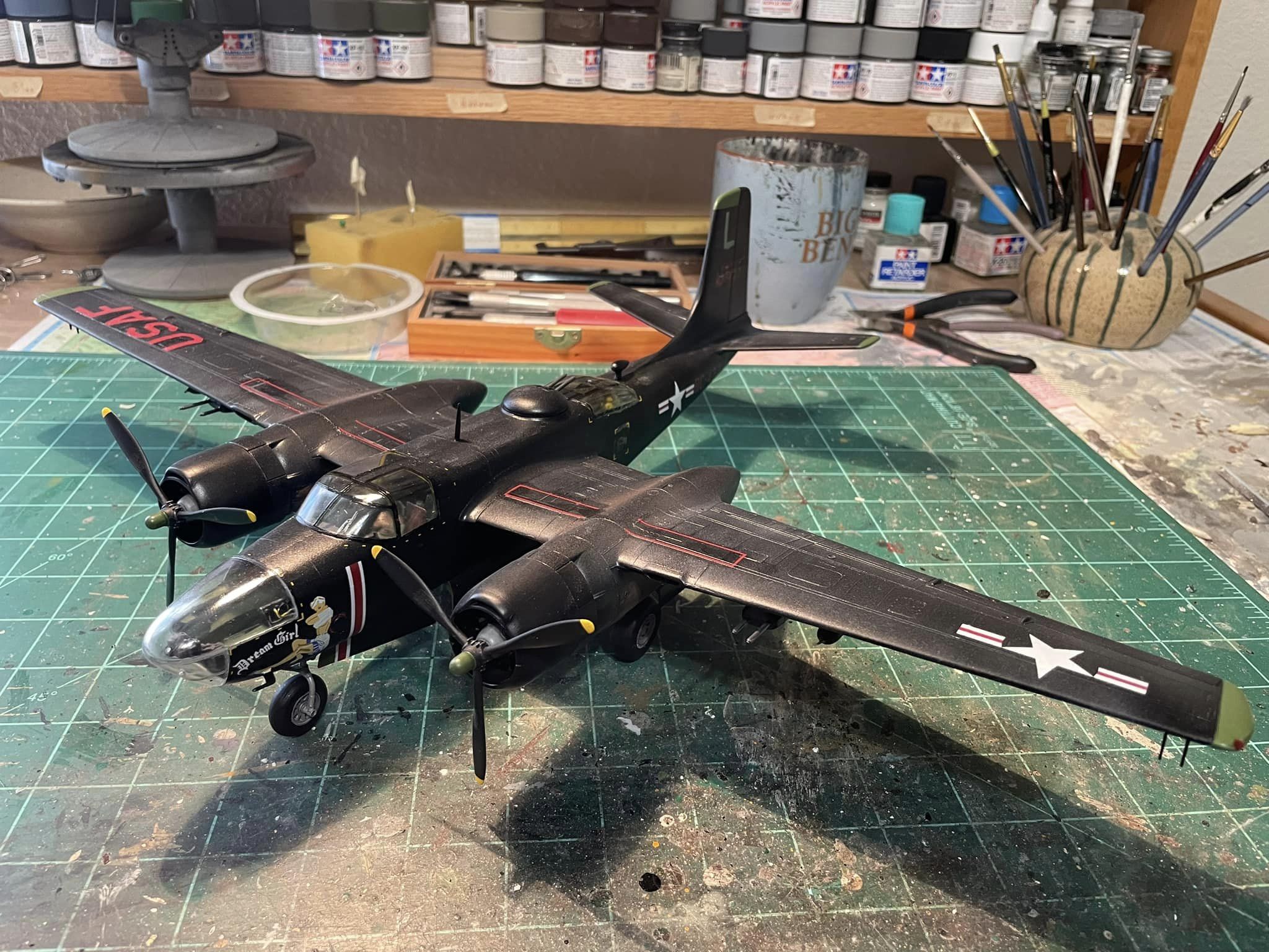 A-26C Invader, 34th Bombardment Squadron Pusan, Korea 1952 (Revell 1/48)
